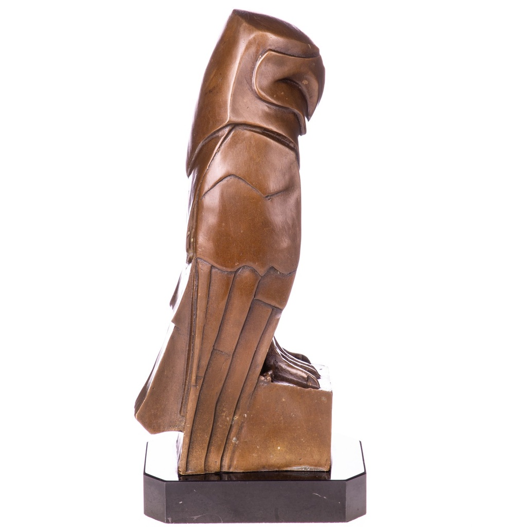 [2119826] Art Deco Bronzefigur Eule Bild 3