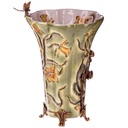 [LA-1822493] Porzellan mit Bronze Vase mit Libelle Bild 3
