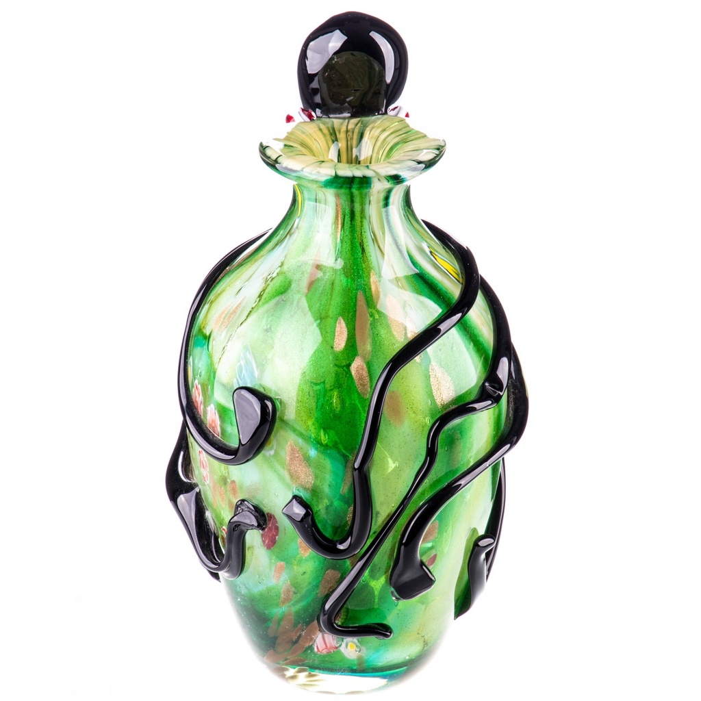 [LA-1822498] Murano-Stil Glas Vase mit Tintenfisch Bild 2