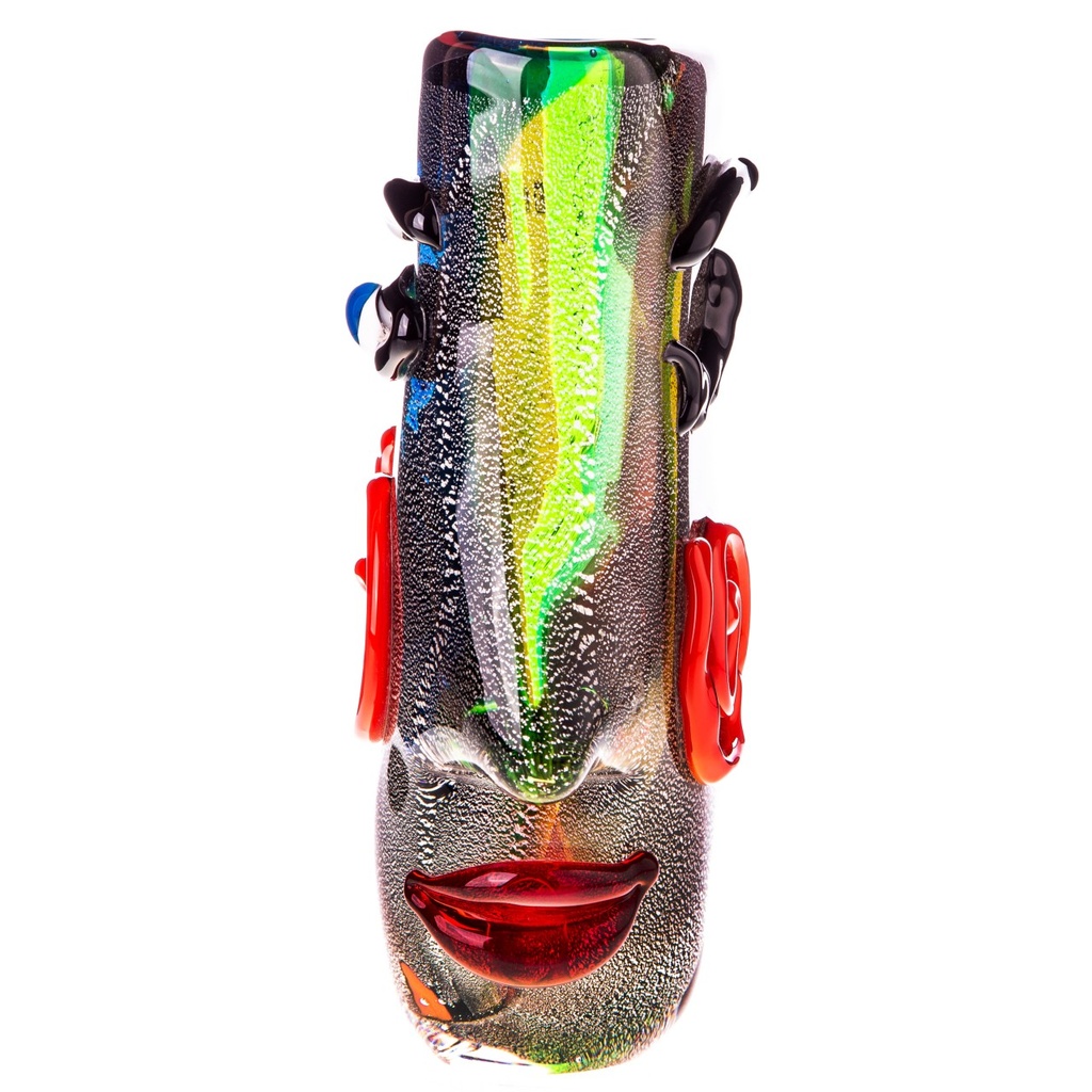 [LA-1822503] Murano-Stil Glas Vase mit Gesicht Bild 4
