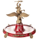 [LA-1822523] Porzellan mit Bronze Schale / Tafelaufsatz mit Frau auf Adler Bild 2
