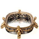 [LA-1822532] Porzellan mit Bronze Schale mit Engeln Bild 2