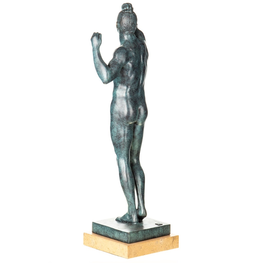 [LA-1822535] Bronzeskulptur Bronzefigur Das Eherne Zeitalter nach Rodin Bild 3