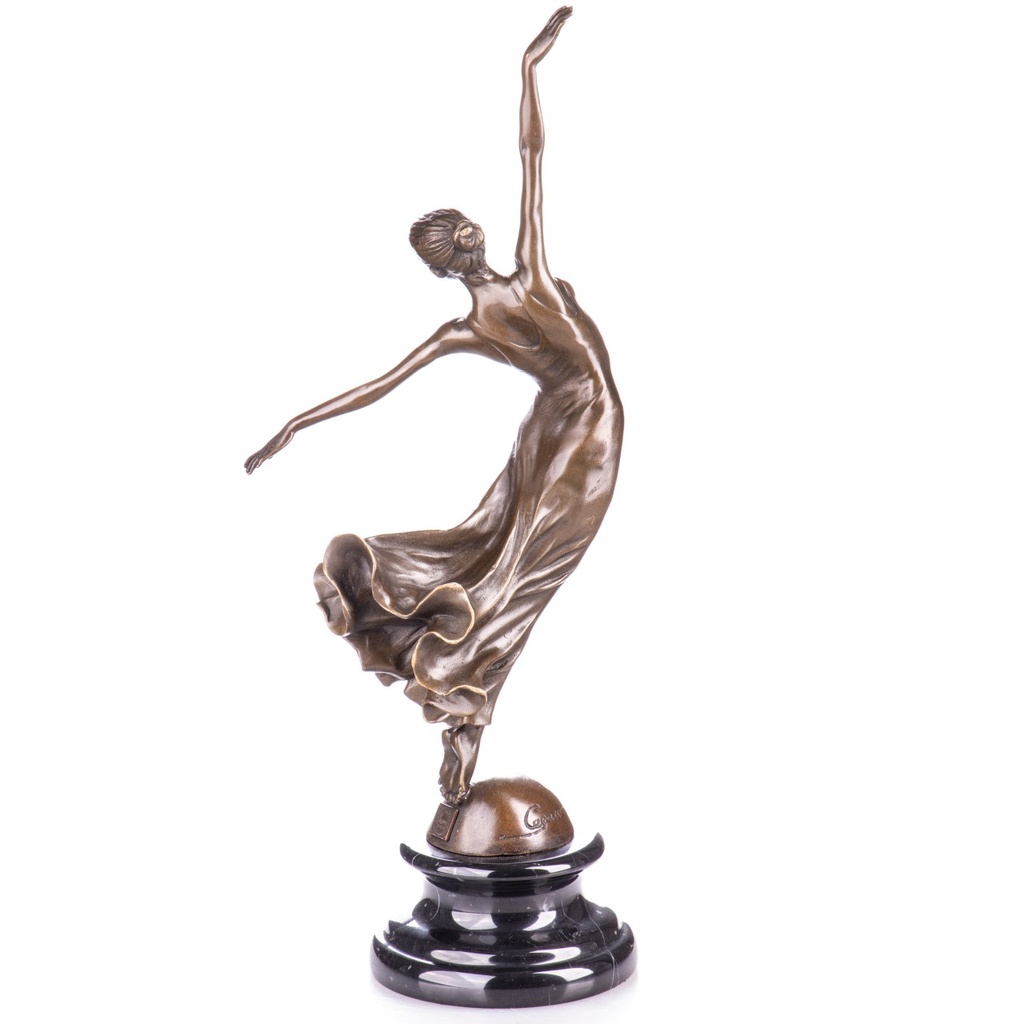 [LA-1822538] Bronzeskulptur Bronzefigur Tänzerin Bild 2
