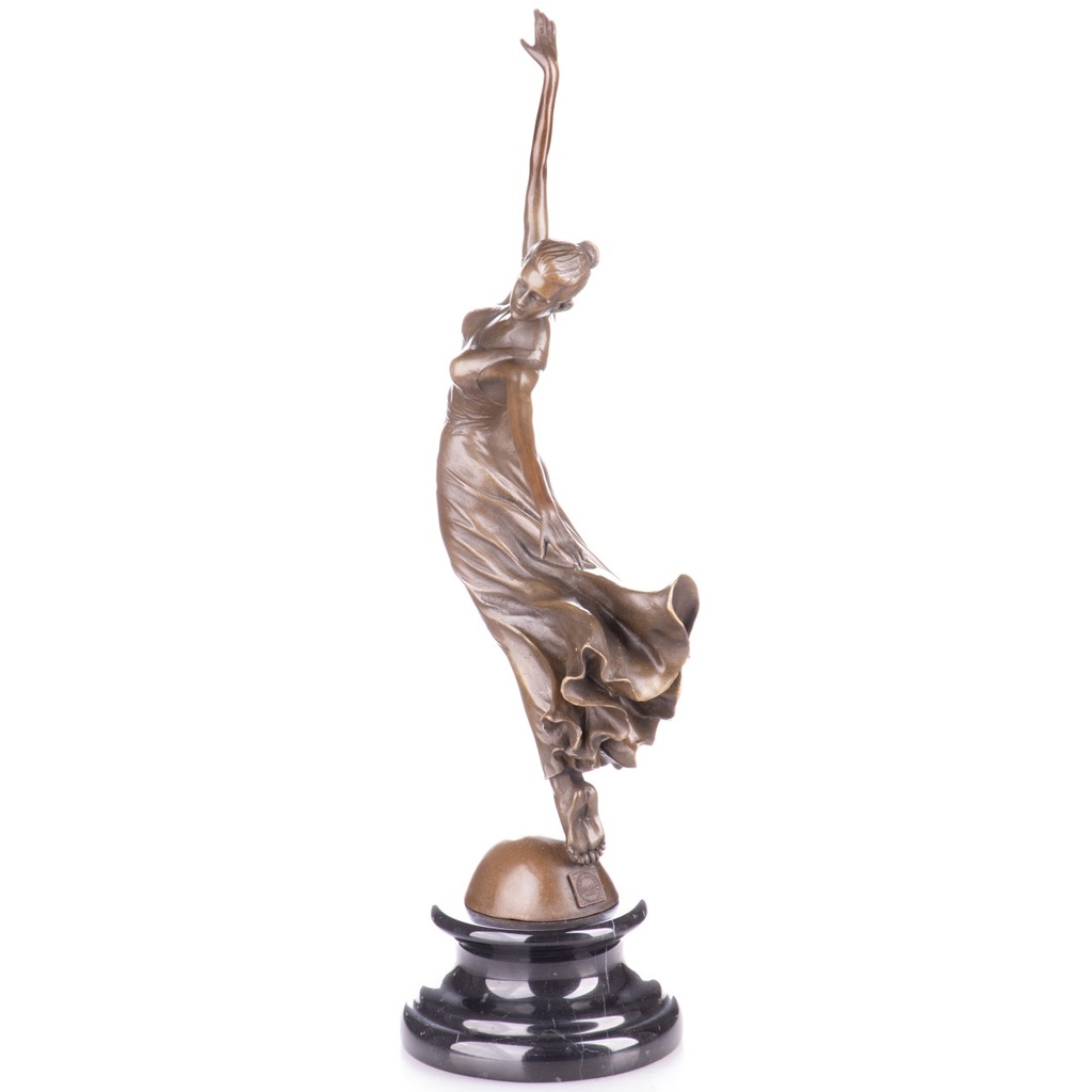 [LA-1822538] Bronzeskulptur Bronzefigur Tänzerin Bild 4