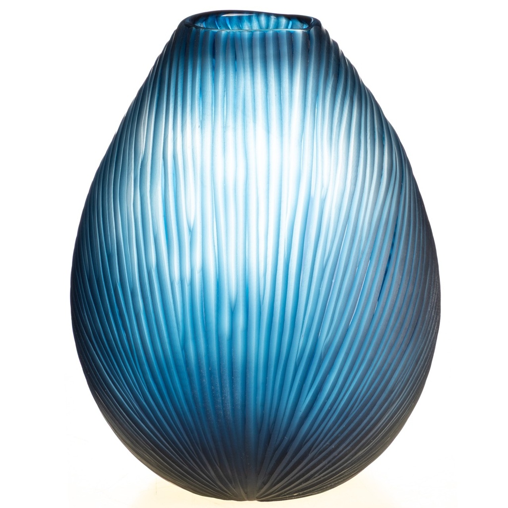 [LA-1822556] Handgeschliffene Glasvase Bild 2