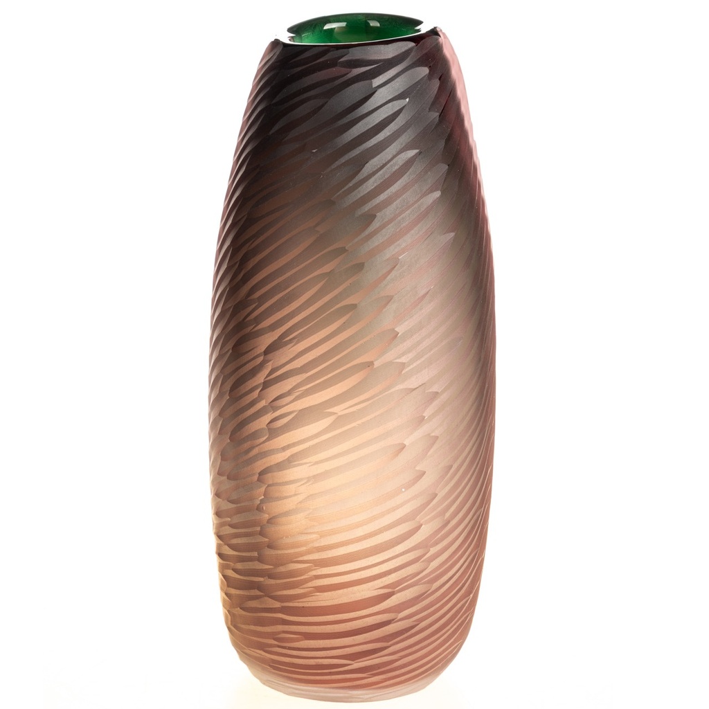 [LA-1822558] Handgeschliffene Glasvase Bild 2