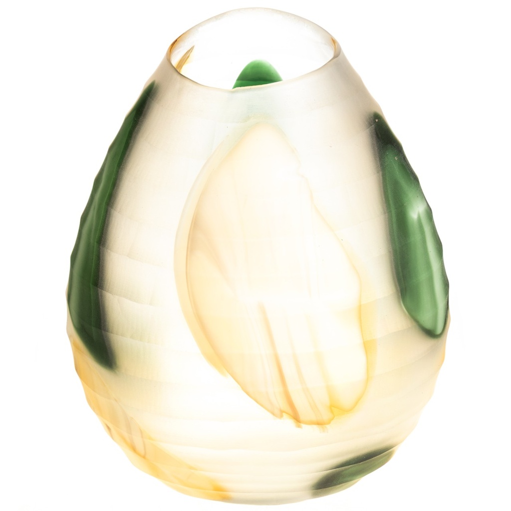[LA-1822569] Handgeschliffene Glasvase Bild 2