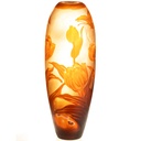 [LA-1822573] Handgefertigte Kameoglas Vase signiert Gallé und Tip Bild 3
