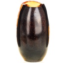 [LA-1822579] Dickwandig mundgeblasene und handgeschliffene Vase Kristallin Bohême Bild 2