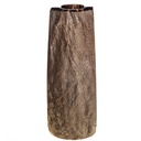 [LA-1822582] Dickwandig mundgeblasene und handgeschliffene Vase Kristallin Bohême Bild 3