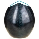 [LA-1822586] Dickwandig mundgeblasene und handgeschliffene Vase Kristallin Bohême Bild 2
