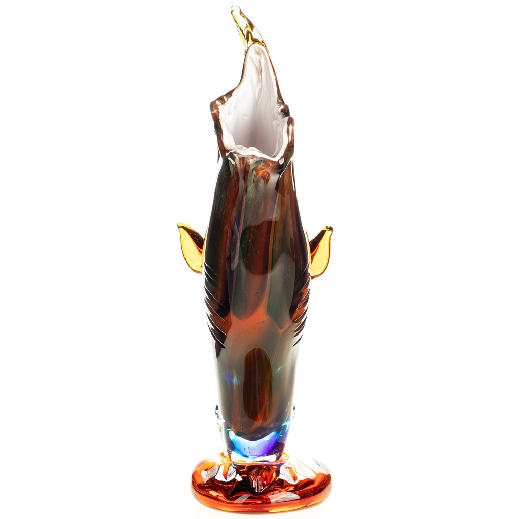 [LA-1822597] Murano-Stil Glas Vase Pferdekopf Bild 3