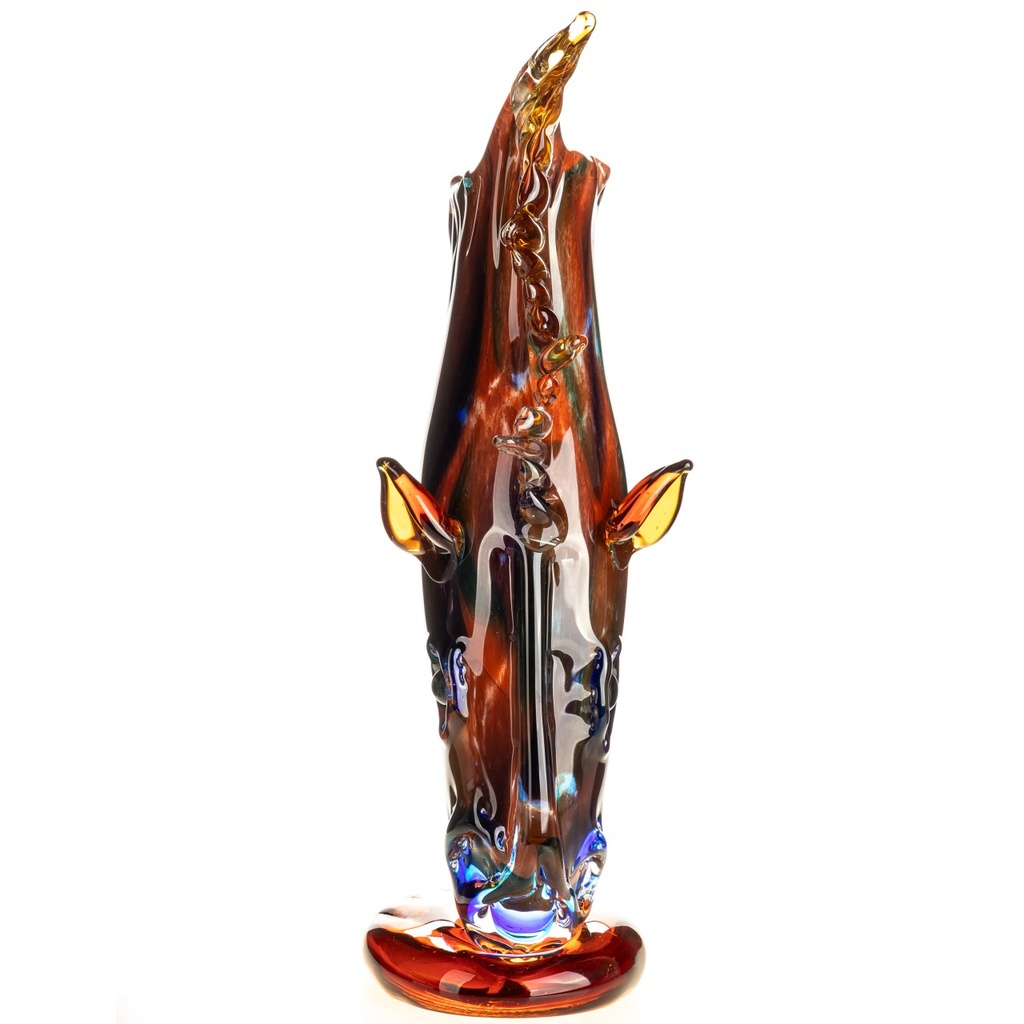 [LA-1822597] Murano-Stil Glas Vase Pferdekopf Bild 5