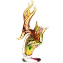 [LA-1822598] Murano-Stil Glas Vase Hirschkopf Bild 2
