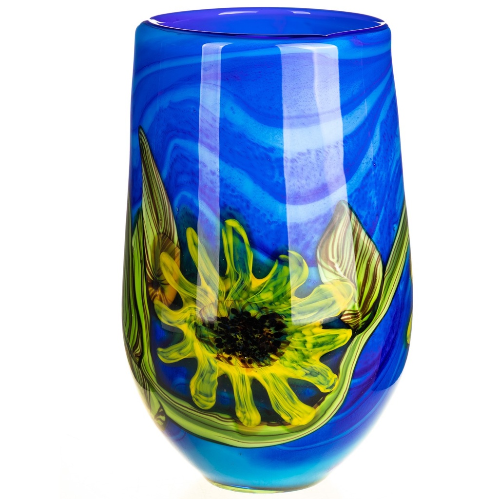 [LA-1822602] Murano-Stil Glas Vase Bild 2
