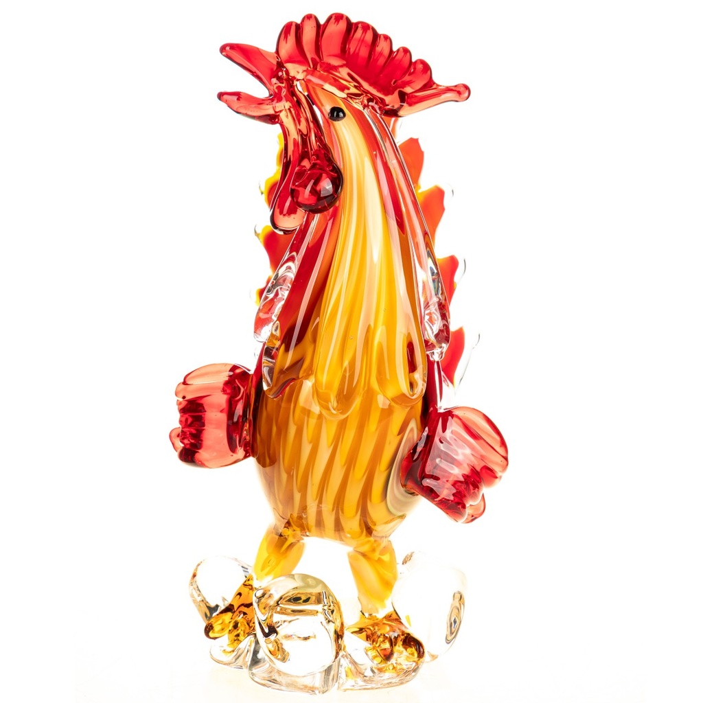 [LA-1822603] Murano-Stil Glas Hahn Bild 2