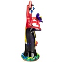 [LA-1822604] Murano-Stil Glas Skulptur Hand mit Gesicht Bild 2