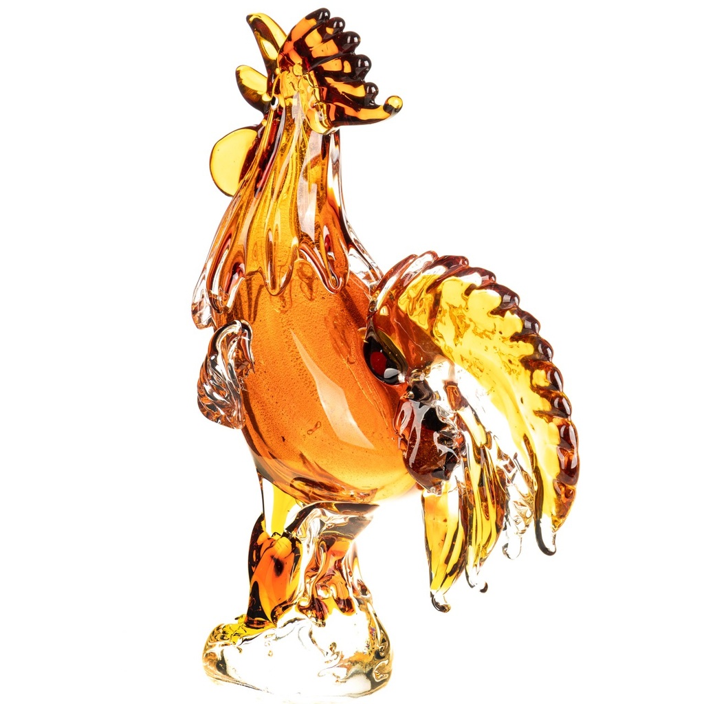 [LA-1822605] Murano-Stil Glas Hahn Bild 2
