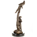 [LA-1822618] Bronzeskulptur Bronzefigur Papageien Bild 3