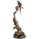 [LA-1822618] Bronzeskulptur Bronzefigur Papageien Bild 4