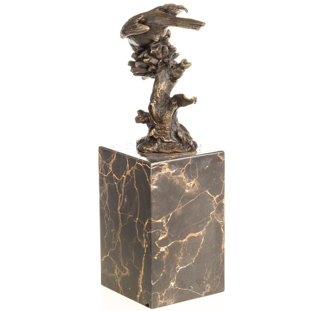 [LA-1822656] Bronzeskulptur Bronzefigur Vogel Bild 4