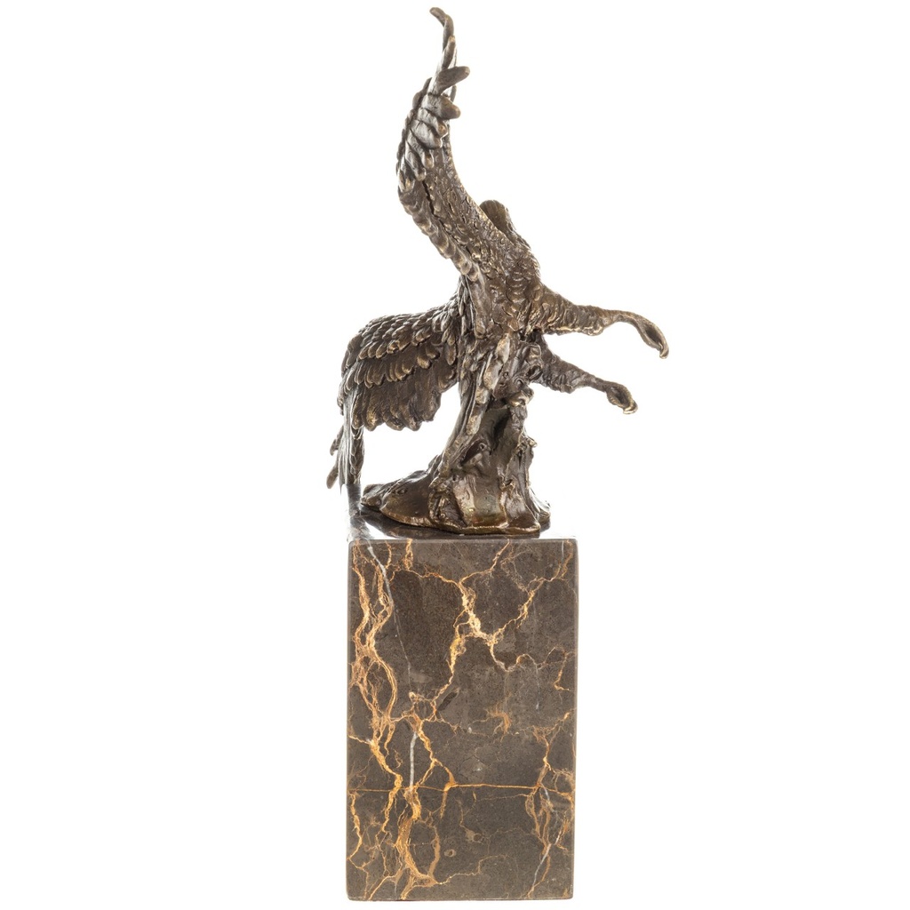 [LA-1822657] Bronzeskulptur Bronzefigur Adler Bild 2