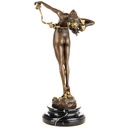 [LA-1822660] Jugendstil Bronzefigur The Vine weiblicher Akt mit Weinstock Bild 2