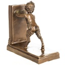 [LA-1822662] Bronzeskulptur Bronzefigur Buchstütze Satyr Bild 3