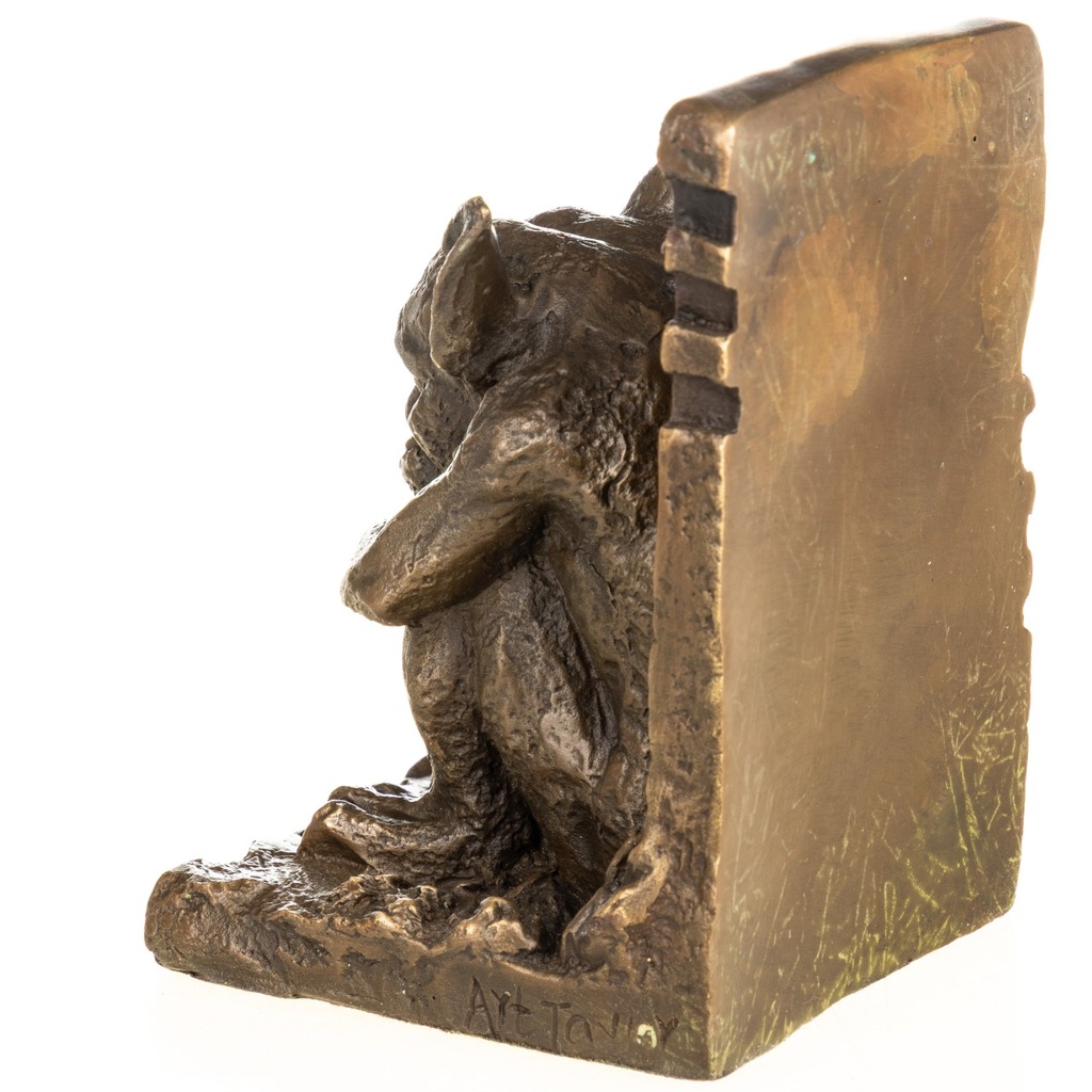 [LA-1822664] Bronzeskulptur Bronzefigur Buchstütze Gargoyle Bild 4