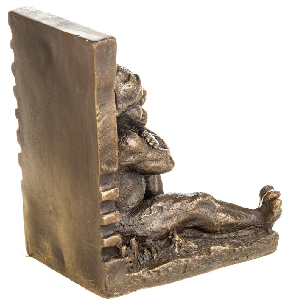 [LA-1822665] Bronzeskulptur Bronzefigur Buchstütze Gargoyle Bild 3