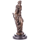 [LA-1822670] Belle Epoque Bronzefigur einer Berberin mit Gewehr Kabyle Woman of Algeria nach Guillemin Bild 3