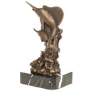 [LA-1822676] Bronzeskulptur Bronzefigur Schwertfische Bild 2