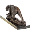 [LA-1822681] Bronzeskulptur Bronzefigur Tiger Bild 2