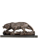 [LA-1822681] Bronzeskulptur Bronzefigur Tiger Bild 3