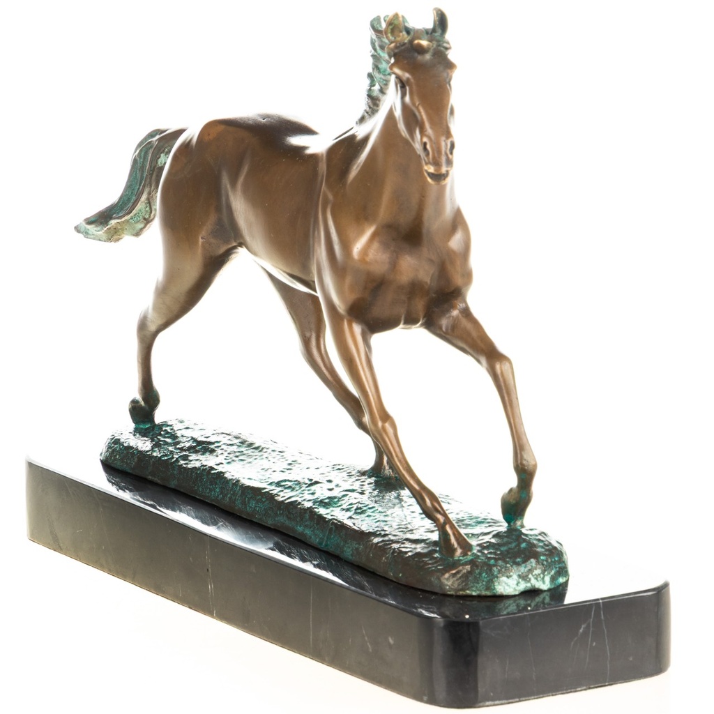 [LA-1822683] Bronzeskulptur Bronzefigur Pferd Bild 5