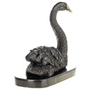 [LA-1822684] Bronzeskulptur Bronzefigur Schwan Bild 2