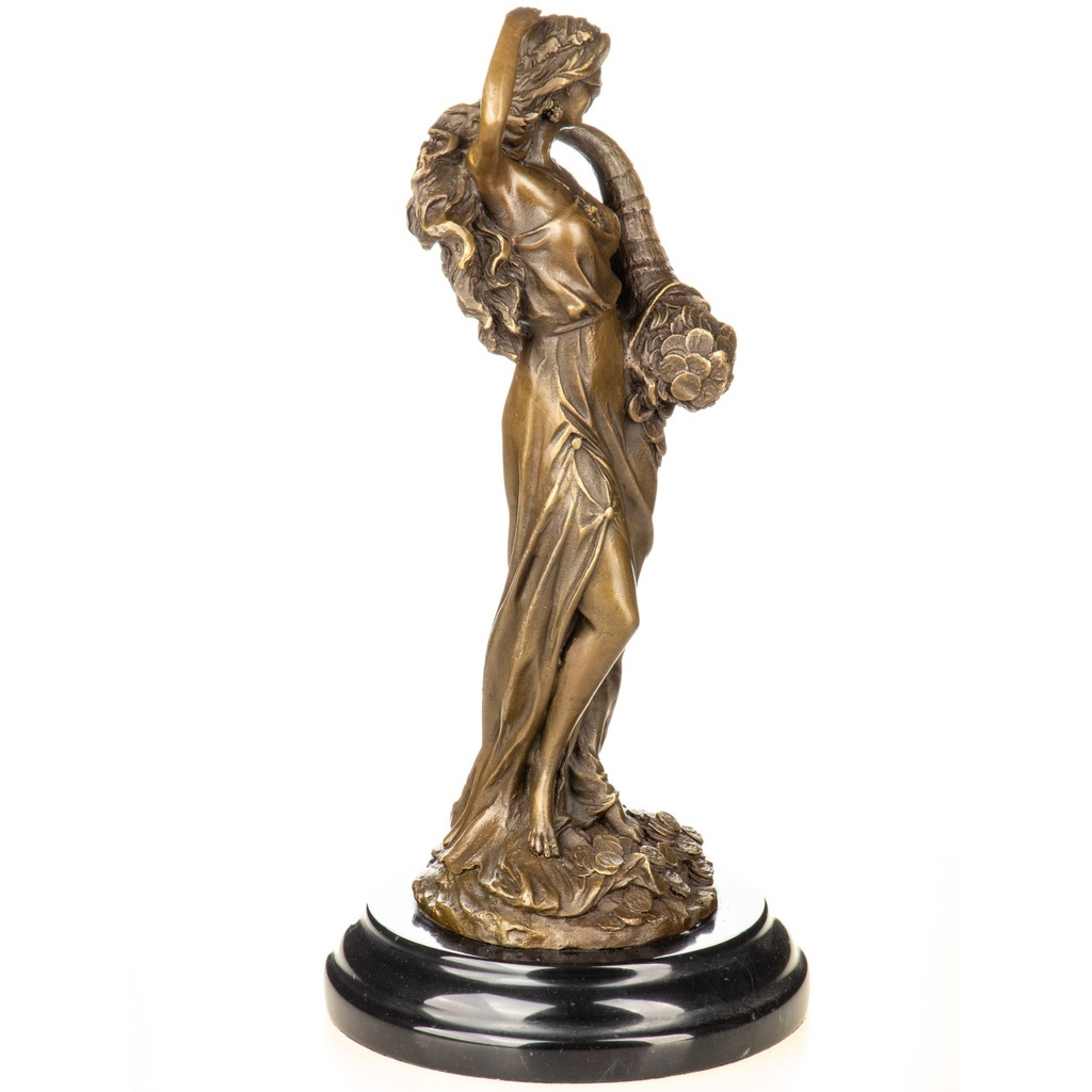 [LA-1822687] Mythologische Bronzefigur Fortuna Bild 2