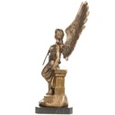 [LA-1822697] Bronzeskulptur Bronzefigur Engel mit Schwert Bild 3