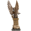 [LA-1822697] Bronzeskulptur Bronzefigur Engel mit Schwert Bild 4