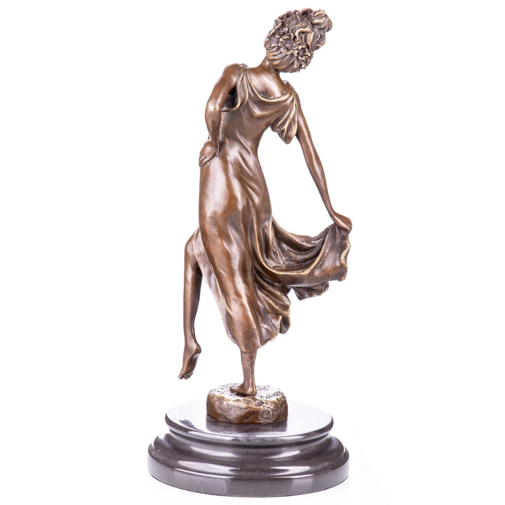 [2119832] Art Deco Bronzefigur Frau Bild 2