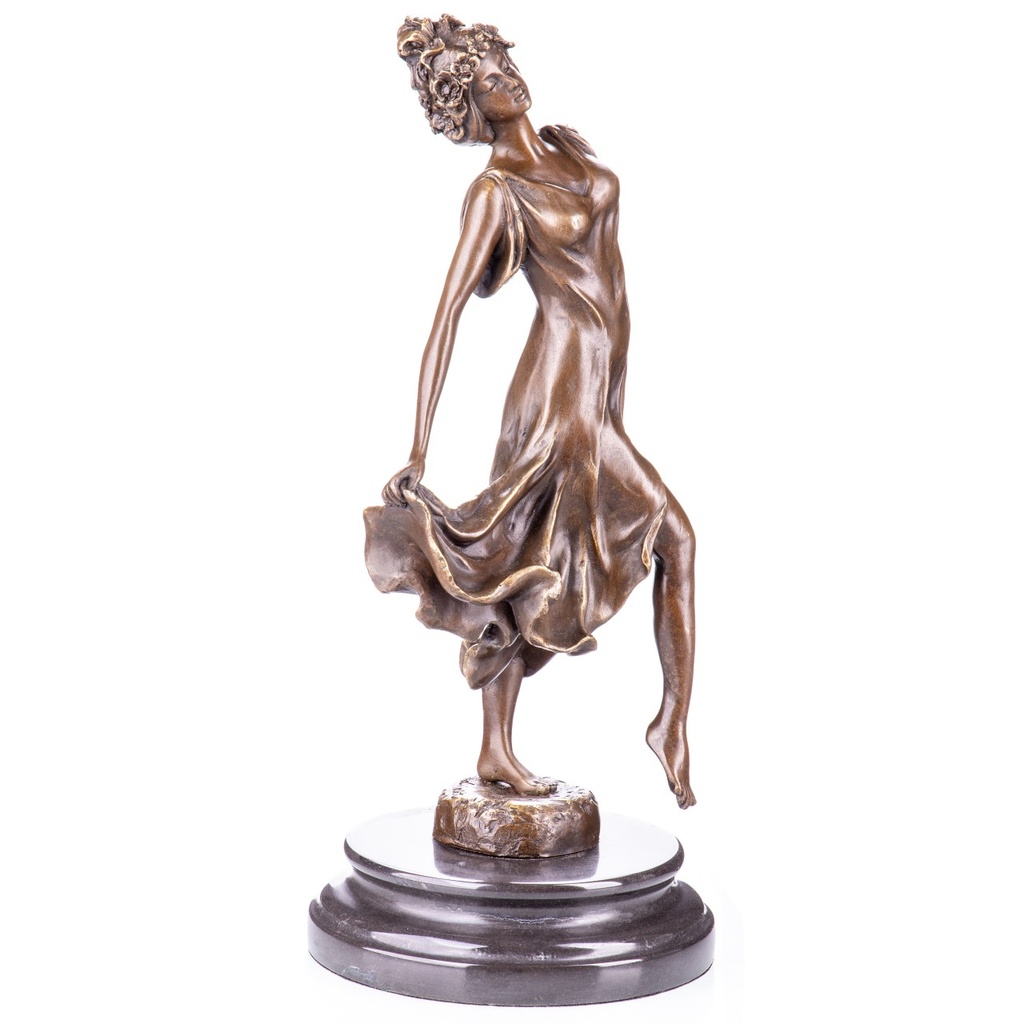 [2119832] Art Deco Bronzefigur Frau Bild 3