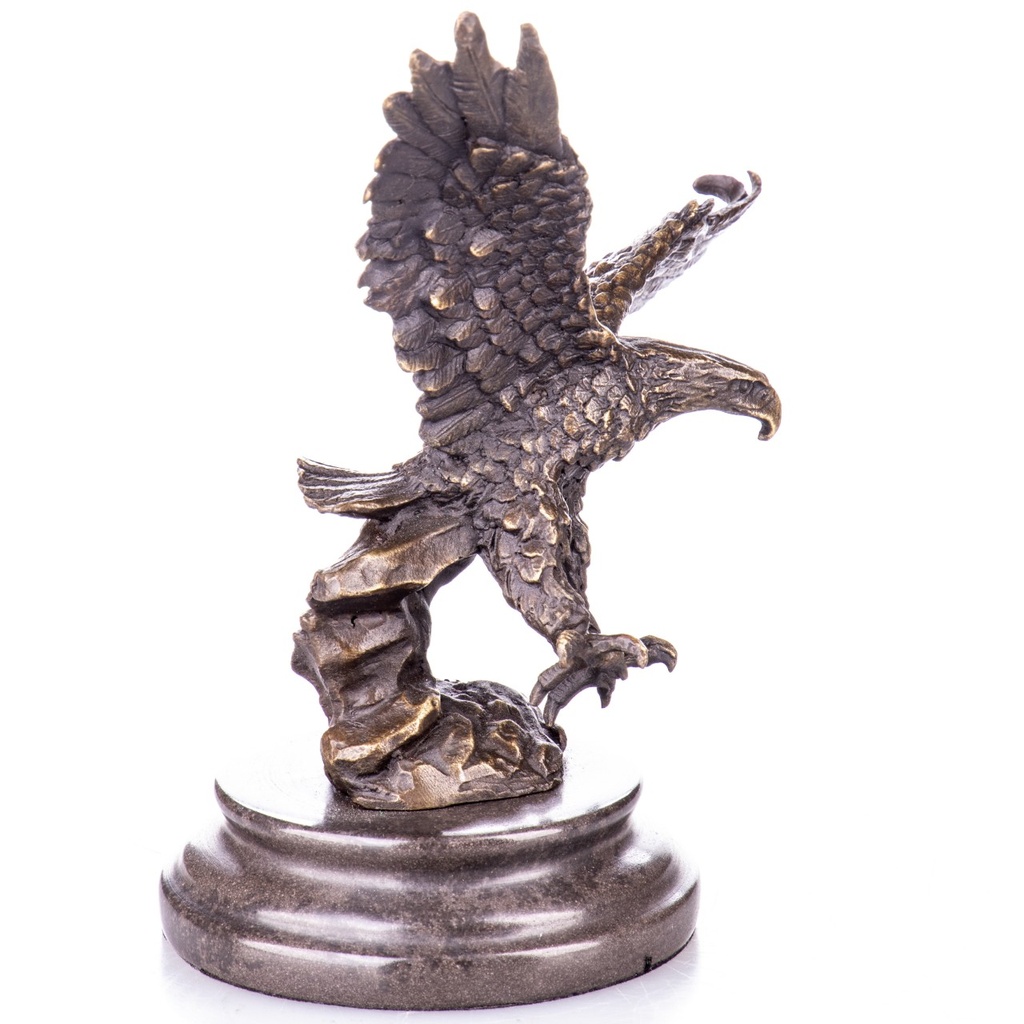 [LA-1822721] Bronzeskulptur Bronzefigur Adler Bild 4