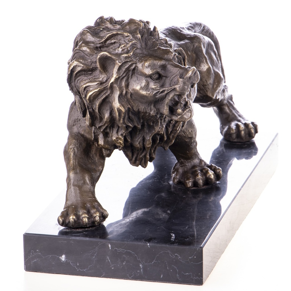 [LA-1822729] Bronzeskulptur Bronzefigur Löwe Bild 4
