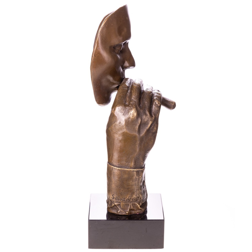 [LA-1822731] Moderne Bronzefigur Mann mit Cigarre Bild 3