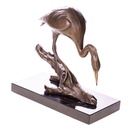 [LA-1822733] Bronzeskulptur Bronzefigur Reiher Bild 2
