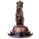 [LA-1822734] Bronzeskulptur Bronzefigur Jagdhund Bild 4