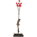[LA-1822738] Bronzeskulptur Bronzefigur Flying Balloon Girl nach Banksy Bild 4