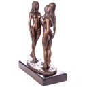 [LA-1822744] Erotische Bronzefigur drei weiblche Akte Bild 4