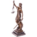 [LA-1822749] Bronzeskulptur Bronzefigur Justitia Bild 2